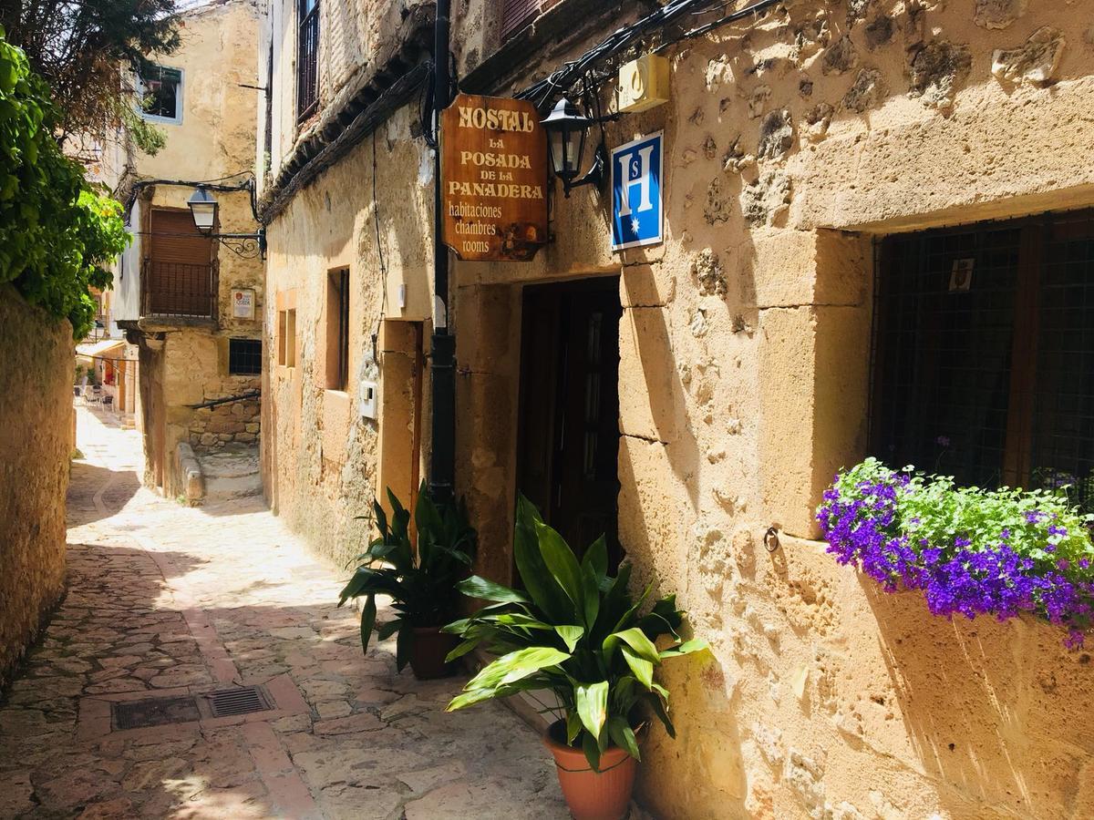 Hostal Posada La Panadera Sepulveda Bagian luar foto